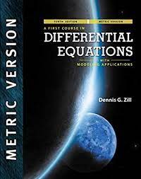 A first course in differential equations :