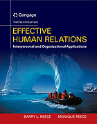 Effective human relations in organizations :