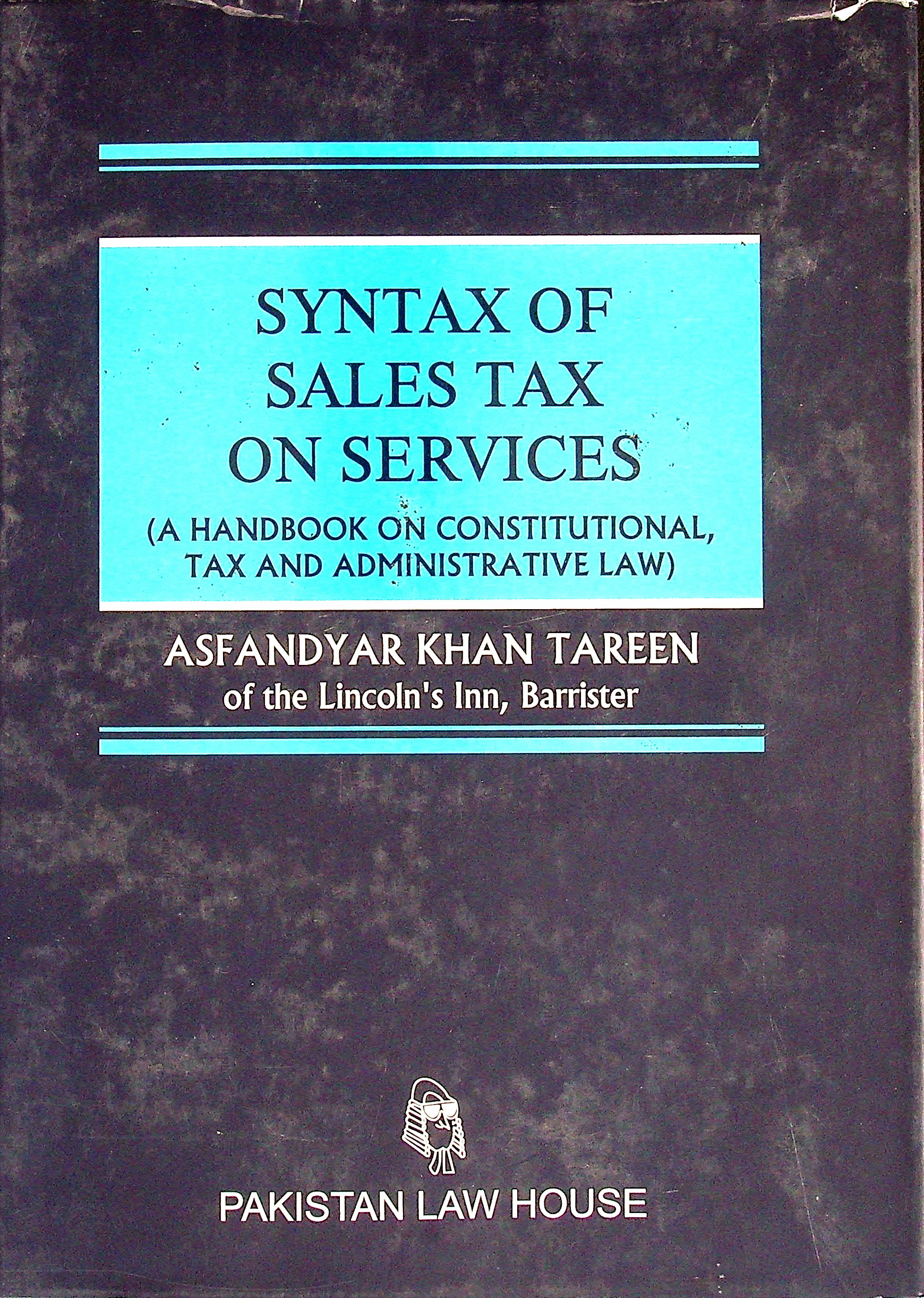 Syntax of sales tax on services