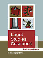 Legal studies casebook :