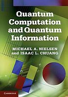 Quantum computation and quantum information.
