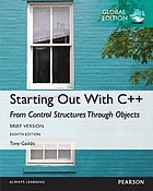 Starting out with C ++ :