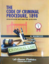 The code of criminal procedure, 1898 :