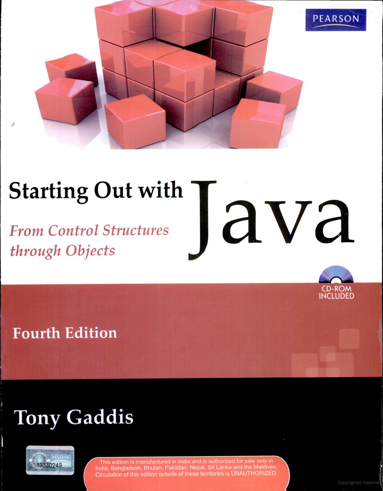 Starting out with java : 