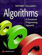 Algorithms : a functional programming approach