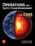 Operations and supply chain management :