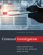 Criminal investigation