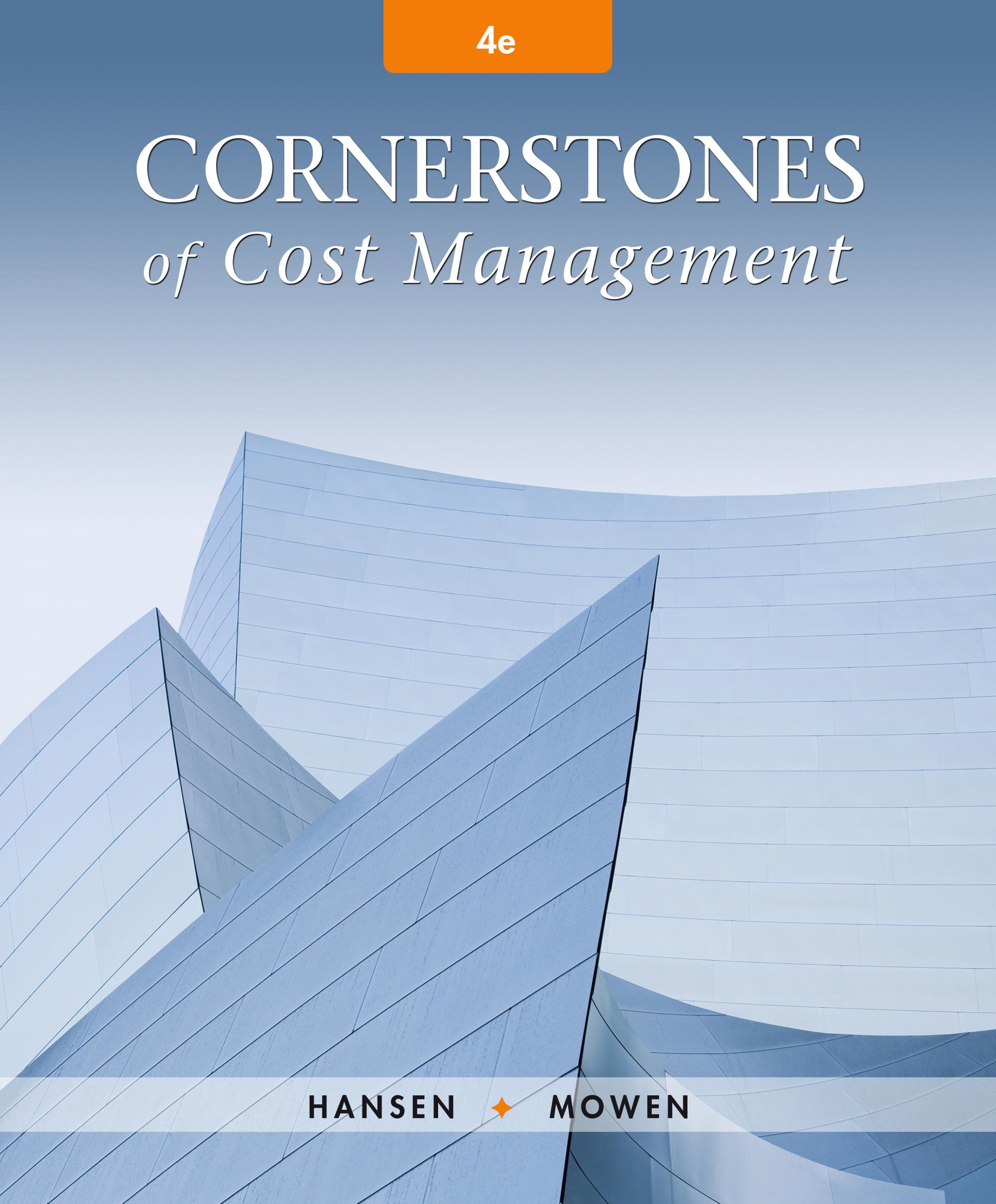 Cornerstones of cost management 