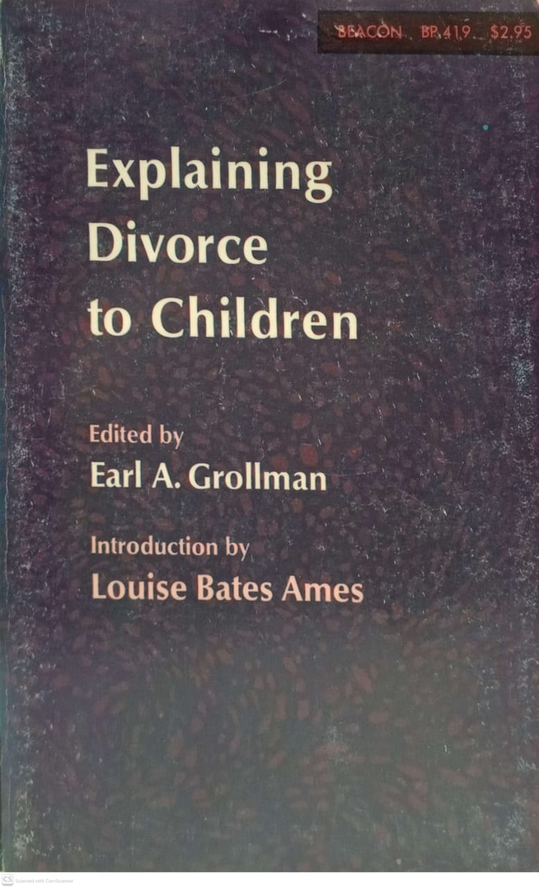 Explaining divorce to children